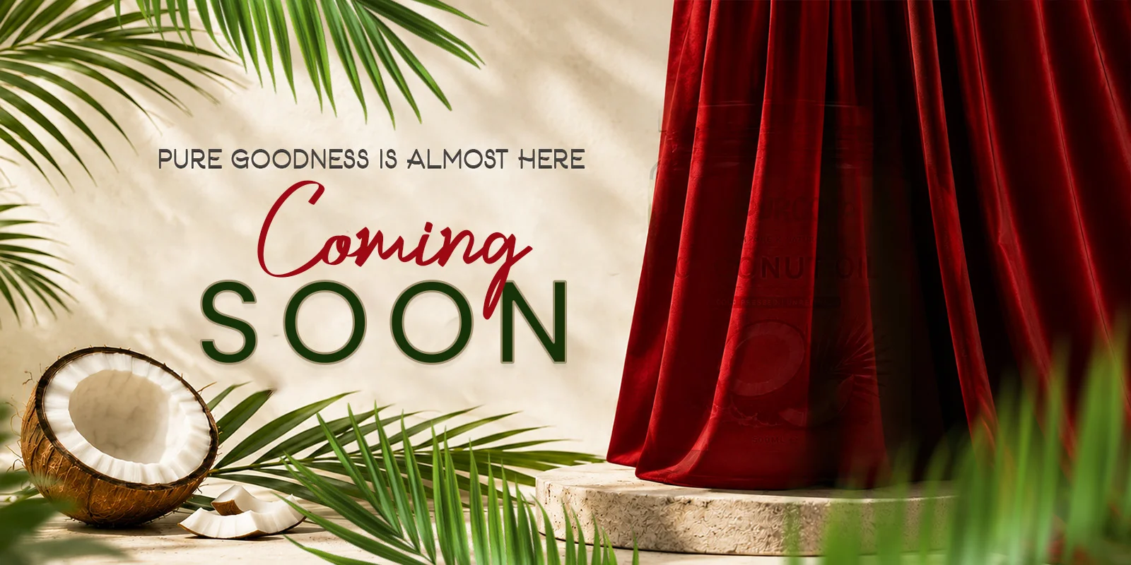 Coming soon banner desktop